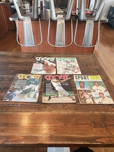 Lot of 5 Assorted SPORTS Magazines 60s-70s Willie Mays - Picture 1 of 20
