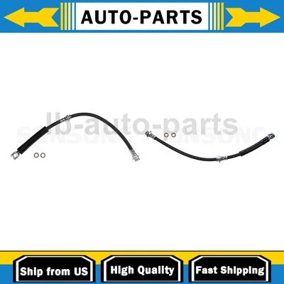 2X Manguera de línea de freno delantero Sunsong para Chevrolet Camaro 1984 1985 1986 1987 Foto 1 de 4