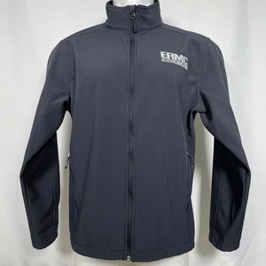 ERMC Aviation Services Gray Soft Shell Employee Jacket Men's LARGE - Picture 1 of 12