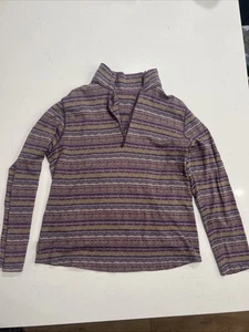 Woolrich Size L Women's 100 % Cotton Lightweight Hiking Pullover - Picture 1 of 8