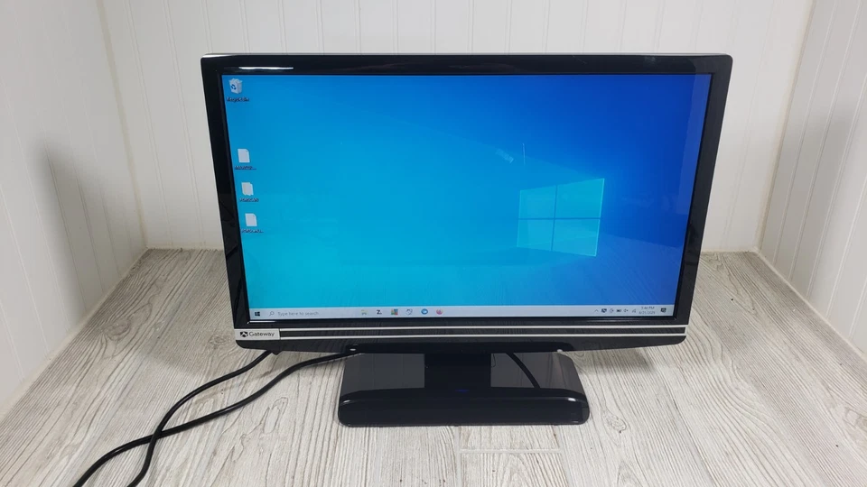 Gateway HX2000 Bmd 20 Inch Widescreen LCD Display Black Desktop Computer Monitor - Image 1 of 4