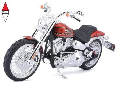 MODELLINO STATICO MAISTO 1/12 2014 HARLEY DAVIDSON CVO BREAKOUT MET ORANGE - Immagine 1 di 2