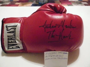 JULIAN JACKSON -BOXING HOFer AUTHENTIC AUTOGRAPHED EVERLAST BOXING GLOVE 6-9-13 - Picture 1 of 2