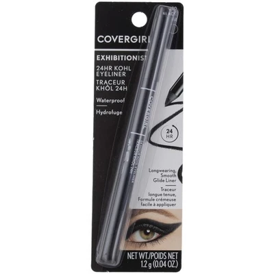Paquete de 6 delineadores de ojos CoverGirl Exhibitionist KOHL, negro 100, 0,04 oz Foto 1 de 2