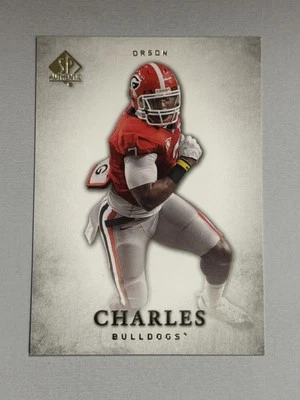 Orson Charles 2012 SP Authentic Georgia Bulldogs #78  P153 - Image 1 of 2