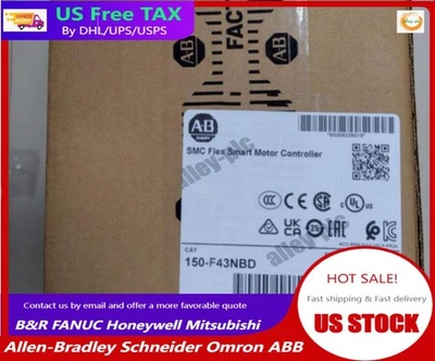 150-F43NBD AB NEW SMC Flex Smart Motor Controller AB 150F43NBD UPS EXPRESS CG - Image 1 of 2