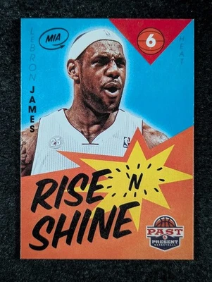 2012-13 Panini Past And Present LEBRON JAMES Rise N Shine Miami Heat #63 - Image 1 of 3