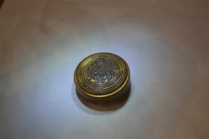K12 - Vintage Made In USA Rouge Compact Pompeian Bloom Medium con specchio - vuoto - Foto 1 di 6