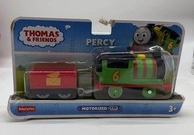 THOMAS & FRIENDS - TRACK MASTER - PERCY DE ACCIÓN MOTORIZADA CON COCHE DE CORREO - ¡NUEVO! Foto 1 de 3