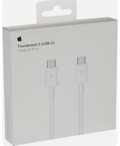 GENUINE APPLE A1896 THUNDERBOLT 3 USB‑C CABLE 0.8M FOR IPAD PRO OFFICIAL - Picture 1 of 5