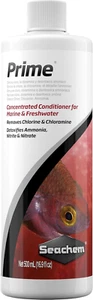 Seachem Prime Fresh and Saltwater Conditioner - Chemical Remover and Detoxifier - Picture 1 of 21