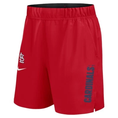 Pantalones Cortos Nike Tejidos Victoria Rendimiento Cardenales de San Luis 2025 MLB Para Hombre Nuevos STL Foto 1 de 3