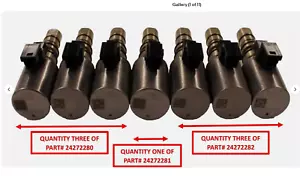 8L90 & 8L45 & 8L50 valve body solenoid kit ( includes all 7 solenoids needed) - Picture 1 of 9