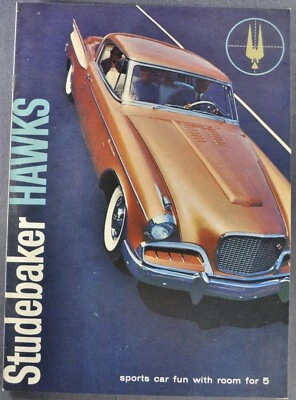 Catálogo Studebaker Golden Hawk 1957 Silver Hawk Folleto Excelente Original 57 Foto 1 de 4