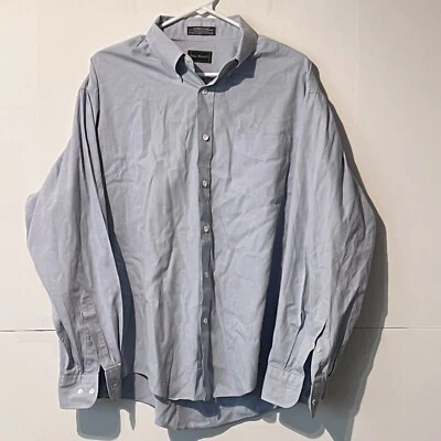 Camisa de Colección Chas Reed Co Para Hombre Talla 17.5 34/35 Pinpoint Oxford Algodón Peinado Foto 1 de 4