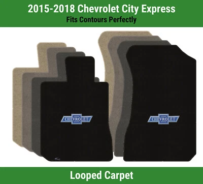 Alfombrillas delanteras Lloyd Loop para City Express '15-18 con pajarita Chevy Vintage Foto 1 de 4