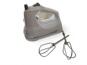 Vintage KitchenAid 3 Geschwindigkeiten Ultra Power Elektrischer Hand Klassischer Mixer KHM3WH GETESTET - Bild 1 von 8