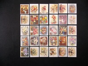 Carte sigarette Godfrey Phillips studi sui fiori 1937 set completo 36 - Foto 1 di 2
