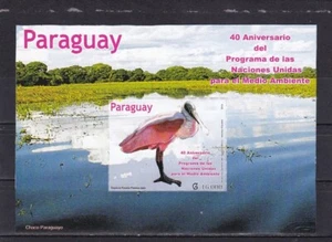 Paraguay mnh sheet united nations program for environment protection bird 2012 - Picture 1 of 1