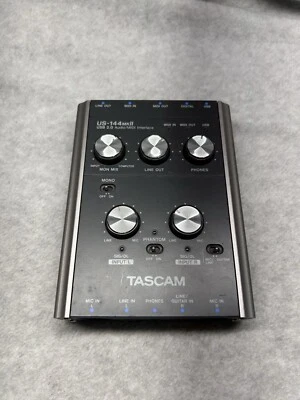 Tascam US-144MKII USB 2.0 Audio MIDI Analog Stereo Recording Interface - Image 1 of 4