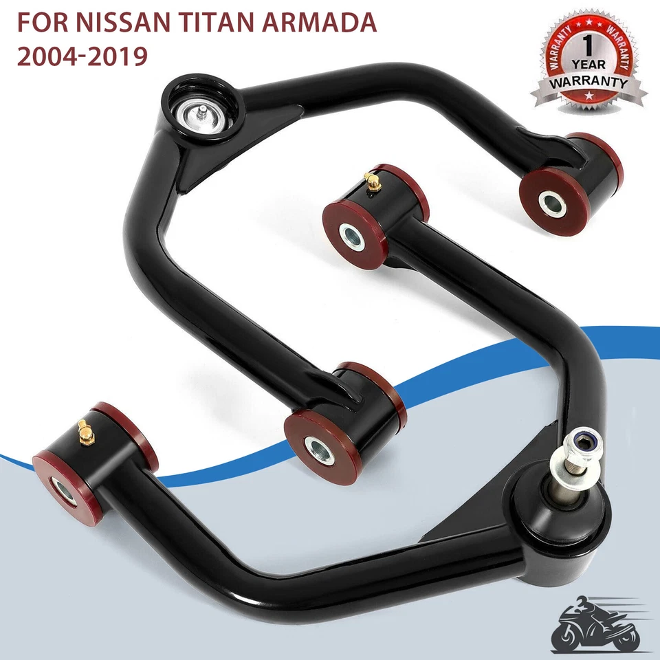 For Nissan Titan Armada 2004-19 2-4" Lift Front Upper Control Arm Suspension Kit - Image 1 of 4