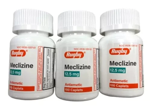 Rugby Meclizine 12.5 mg Motion Sickness Caplets, 100ct ( 3 pack ) - Image 1 of 1