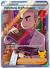 Pokémon Forschung des Professors Prof. Eich Trainer 024/025 Full Art Ultra Rare