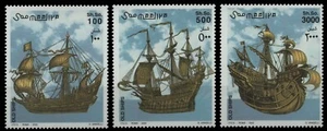 Somalia 2002 - Mi-Nr. 979-981 ** - Estampillada sin montar o nunca montada - barcos / barcos - Imagen 1 de 1
