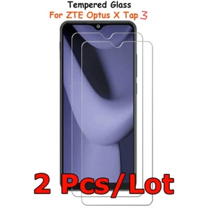 2PCS Optus X Tap 3 Tap3 Tempered Glass Film Cover Guard Saver Screen Protector - Photo 1 sur 7