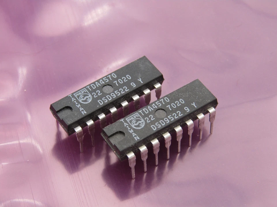 (2 piezas) Decodificador NTSC Señal Color PHILIPS IC Original TDA4570 Foto 1 de 1