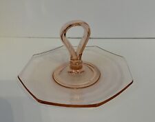 LE Smith Vintage Depression Glass Trinket Dish