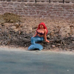 OSBF195 OO Gauge Figure Mermaid (painted) - Picture 1 of 8