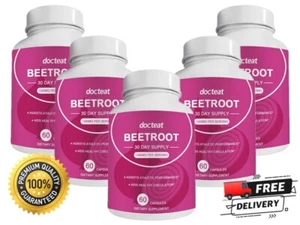 Bio Rote Beete Pulver Kapseln fördern Durchblutung & Energie 60Ct - Bild 1 von 23