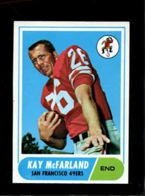 1968 TOPPS #113 KAY MCFARLAND EX 49ERS *XR24651 - Image 1 of 2