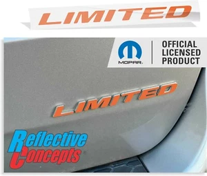 LIMITED Emblem Overlay Decal for 2014-2018 Durango - Picture 1 of 70
