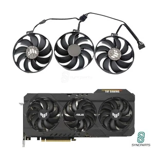 Ventilateur de la Carte Graphique pour ASUS Tuf Jeux Geforce RTX 3060, 3070 Ti , - Photo 1/12