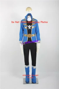 Kaizoku Sentai Gokaiger Joe Gibken Gokai Blue Cosplay Costume incl boots covers - Picture 1 of 6