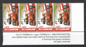 Hungary 2010. Formula-1 car racing strip with corner text MNH (**) Mi.: 5483 - Picture 1 of 1