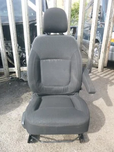 VAUXHALL VIVARO RENAULT TRAFIC DRIVERS SEAT WITH ARM REST 2015 - 2019 - Picture 1 of 10
