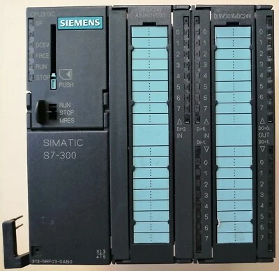 Siemens Simatic S7-300 / 6ES7 313-5BF03-0AB0 - Immagine 1 di 2