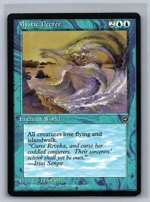 Magic The Gathering Homelands Mystic Decree MTG TCG CCG - Image 1 of 2