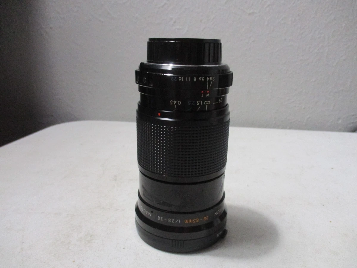 【極上】Canon N-FDレンズ 35mm,28mm,24mm,28-85mm Canon nFD 6 Lens Set EF - 20, 28, 24, 35, 50, 85mm - New Life Cine