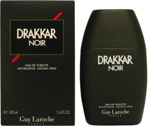 GUY LAROCHE Drakkar Noir Eau de Toilette - 100 ml (For Men) FREE SHIPPING - Picture 1 of 3