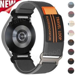Nylon Travel Trail Loop Band For Samsung Galaxy Watch 7 FE 6 5 4 6 Classic 40-47 - Picture 1 of 20