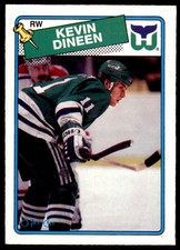 1988-89 O-Pee-Chee Kevin Dineen . Hartford Whalers #36