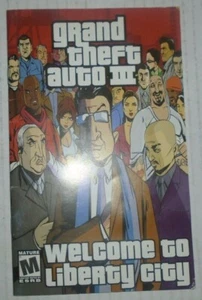 Grand Theft Auto III 3 PS2 nur Handbuch - Bild 1 von 2