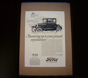 Ford Coupe Vintage 35MM Slide Advertising Ad Automobilia Promo - Picture 1 of 3