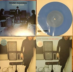 Secret Machines Vinyl Singles 7" - 4 x Records, What Used to be French, Nowhere - Picture 1 of 2