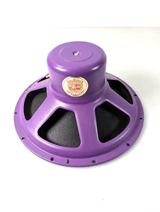 Vintage Shield Crest Purple Frame Woofer 12" Made In Denmark (Needs  a new cone) - Picture 1 of 11