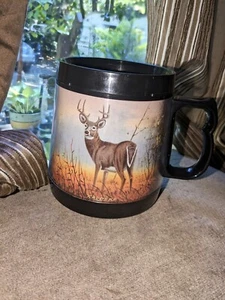 Vintage Hirsch & Bock Kaffeetasse, Becher Gummiboden Rechenbecher - Bild 1 von 7